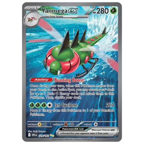 Yanmega ex - 228/182 - Destined Rivals
